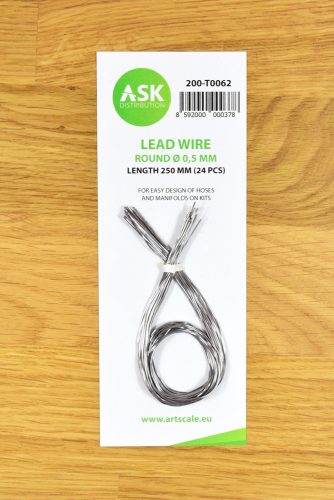 Art Scale - Lead Wire - Round Ø 0,5 mm x 250 mm (24 pcs)