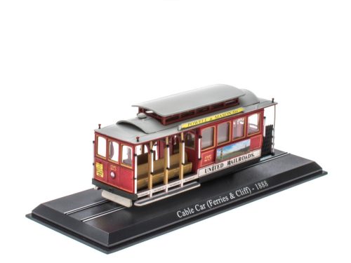 ATLAS - 1:87 Cable Car (Ferries & Cliff) - San Francisco 1888 - Limited Edition – ATLAS