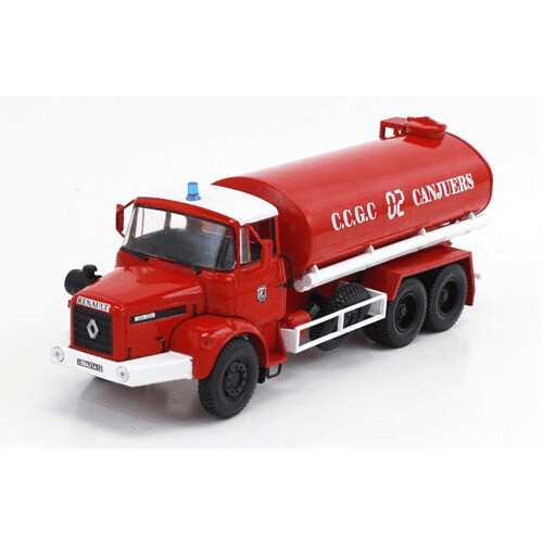 Atlas - 1:43 Renault Vi Gbh 280 6X6 1984 Firetruck France, Red