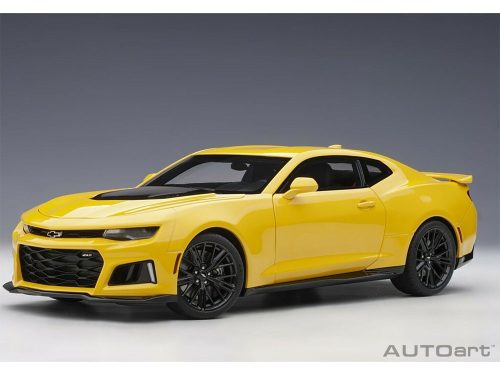 Autoart - 1:18 Chevrolet Camaro ZL1 2017 (bright yellow) (composite model/full openings) – Autoart