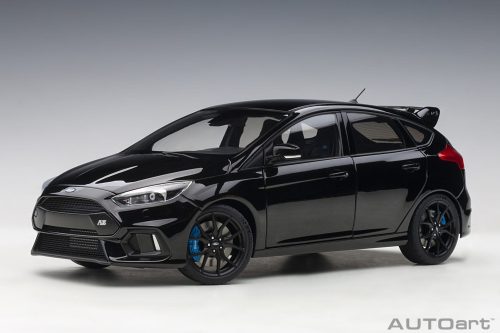 Autoart - 1:18 Ford Focus RS 2016 (shadow black) (composite model/full openings) – Autoart