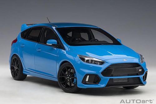 Autoart - 1:18 Ford Focus RS 2016 (nitrous blue) (composite model/full openings) - AUTOART