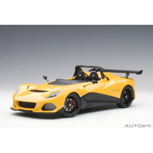 Autoart - 1:18 Lotus 3-Eleven (Green/ Yellow Stripes) (Composite Model/No Openings)