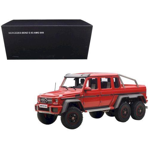 Autoart - 1:18 Mercedes-Benz G 63 AMG 6x6 (red) 2013 (composite model/full openings)