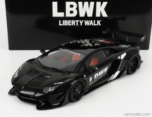 Autoart - Lamborghini Aventador Liberty Walk 2017 Black