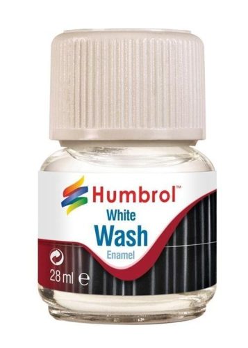 Humbrol - Humbrol Enamel Wash White 28 ml