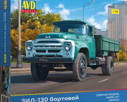 AVD - 1:35 ZIL-130 flatbed truck - Plastic Model Kit - AVD