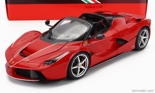 Bbr-Models - Ferrari Laferrari Aperta Spider 2016 Rosso Corsa 322 - Red