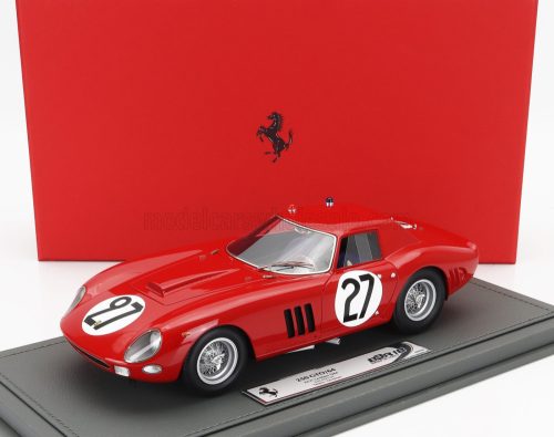 Bbr-Models - FERRARI 250 GTO/64 s/n.5573GT COUPE TEAM NORTH AMERICAN RACING N.A.R.T. N 27 24h LE MANS 1964 FERNAND TAVANO - BOB GROSSMAN RED