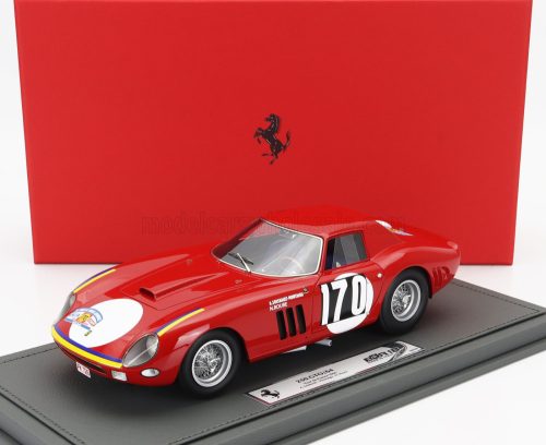 Bbr-Models - FERRARI 250 GTO/64 COUPE N 170 TOUR DE FRANCE 1964 ANNIE SOISBAULT - NICOLE ROURE RED