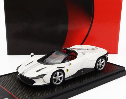 Bbr-Models - FERRARI DAYTONA SP3 OPEN ROOF ICONA 2022 BIANCO - MATT WHITE