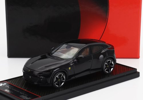 Bbr-Models - FERRARI PUROSANGUE SUV 2022 NERO PUROSANGUE - BLACK MET