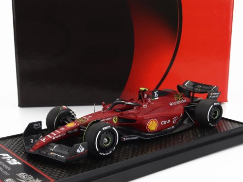 Bbr-Models - FERRARI F1-75 TEAM SCUDERIA FERRARI N 55 AUSTRALIAN GP 2022 CARLOS SAINZ RED