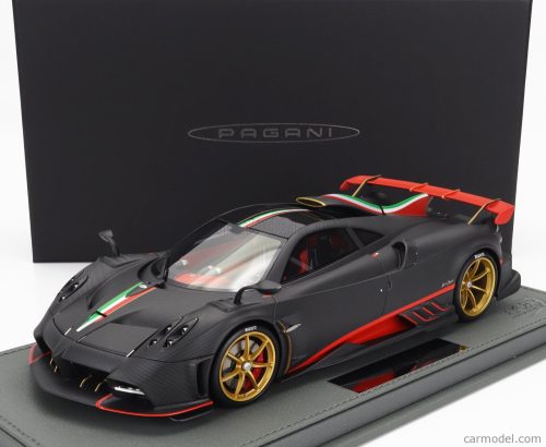 Bbr-Models - Pagani Imola 2020 - Con Vetrina - With Showcase Carbon Fibre Black