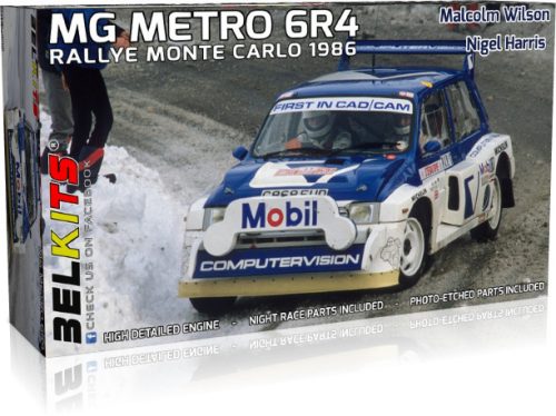 BELKITS - Mg Metro 6R4,Rallye Monte Carlo 1986