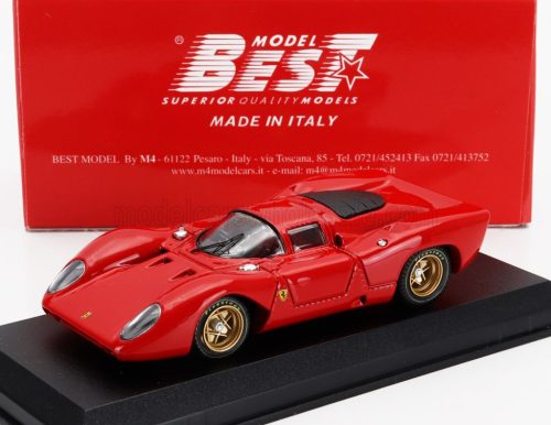 Best-Model - FERRARI 312P 3.0L V12 COUPE PROVA 1969 RED