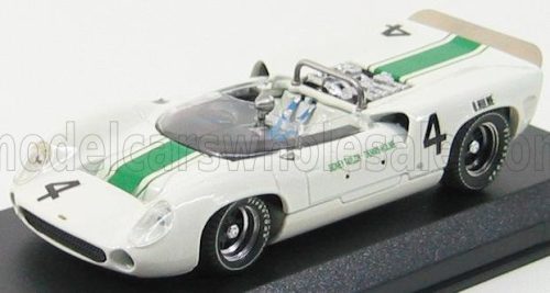 Best-Model - LOLA T70 SPIDER N 4 OULTON PARK 1965 D.HULME WHITE GREEN