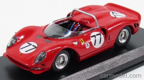 Best-Model - Ferrari 330 P2 Spider N 77 Daytona 1965 Surtees - Rodriguez Red