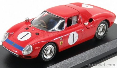 Best-Model - Ferrari 250Lm N 1 Winner 6H Perth Caversham 1965 Martin - Mckay Red