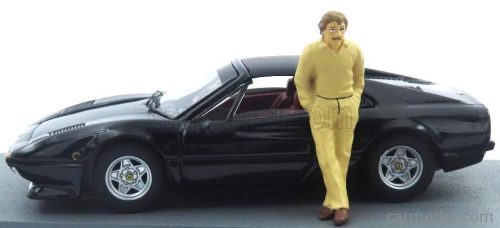 Best-Model - Ferrari 308 Gts 1982 - Personal Car Keke Rosberg With Figure Black