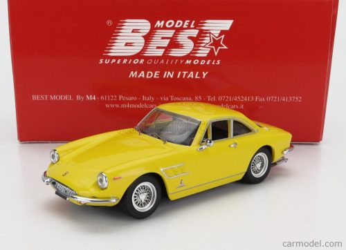 Best-Model - Ferrari 330 Gtc Coupe 1967 - Spoked Rims - Cerchio A Raggio Yellow