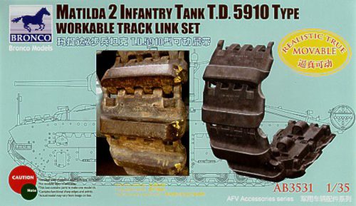 Bronco Models - Matilda 2 T.D.5910 Type Workable Track