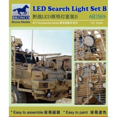 Bronco Models - LED Search Light Set B.