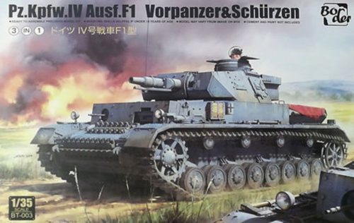 Border Model - Pz.Kpfw.IV Ausf.F1 3-in-1