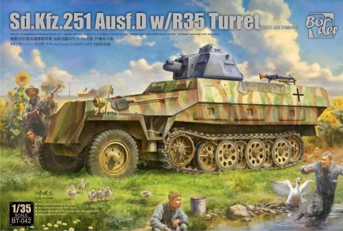 Border Model - 1/35 Sd.Kfz.251 Ausf.D With R35 Turret