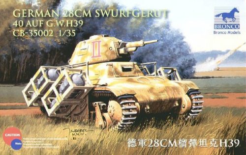 Bronco Models - German 28cm Swurfgerat 40 Auf G.W.H39