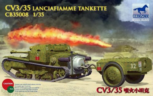 Bronco Models - CV L3/35 Lanciafiamme Tankette