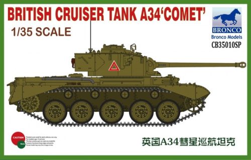 Bronco Models - British Cruiser Tank A34 COMET