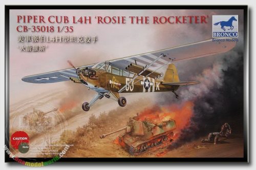 Bronco Models - Piper Cub L4H Rosie the Rocketer