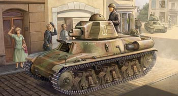 Bronco Models - French H38/39 Light tank ( 2 versions)