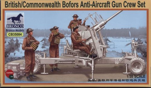 Bronco Models - British/Commonwealth Bofors Gun crew set