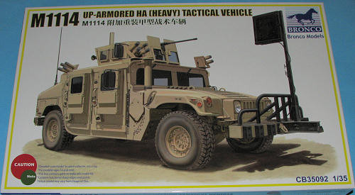 Bronco Models - M1114 Up-Armoured HA(heavy)Tactical Vehi