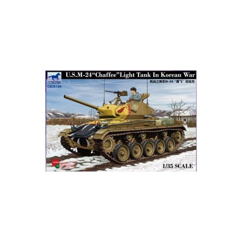 Bronco Models - US Light Tank Chaffee in Korean War