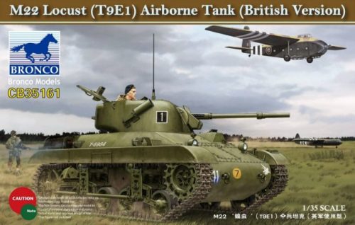 Bronco Models - M22 Lucust (T9E1) Airborne Tank (British Version)