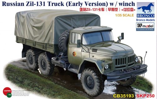 Bronco Models - Russian Zil-131 Truck (Early Version) w/winch