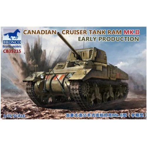 Bronco Models - Canadian Cruiser Tank Ram MK.II Early Produktion