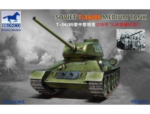 Bronco Models - Soviet  T-34/85 Medium Tank