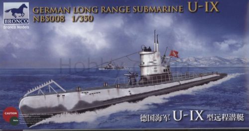 Bronco Models - German Long Range Submarine Type U-IX A