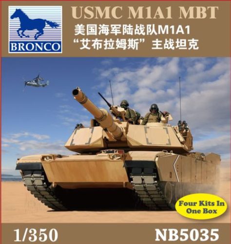 Bronco Models - USMC M1A1 MBT