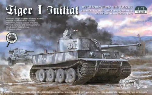 Border Model - 1:72 Tiger I initial production – Border Model