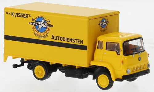 Brekina - Brekina, Bedford TK Koffer, 1971, Visser Autodienst, 1:87