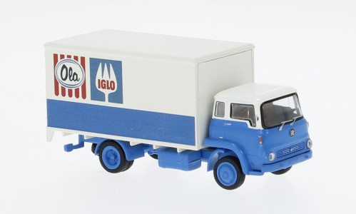 Brekina - Brekina, Bedford TK Koffer, 1971, Iglo Ola, 1:87