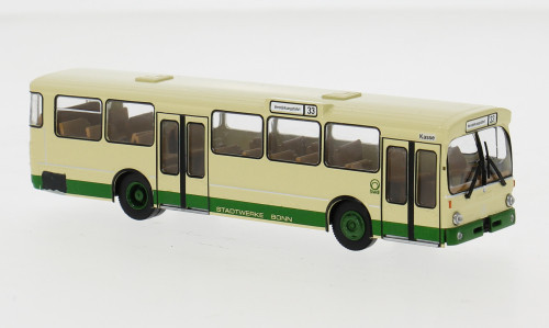 Brekina - Brekina, Mercedes O 305 Stadtbus, 1972, Stadtwerke Bonn, 1:87