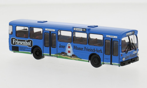 Brekina - Brekina, Mercedes O 305 Stadtbus, 1972, HHA - Friesenhof, 1:87