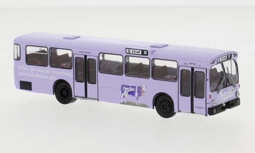 Brekina - Brekina, Mercedes O 305 Stadtbus, 1972, HHA - Milka, 1:87