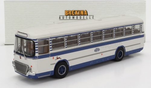 Brekina - FIAT 306/3 AUTOBUS INTERURBANO SAPAV 1972 WHITE BLUE